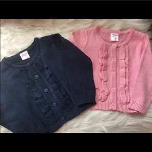 NWT two Ruffle Butts adorable Ruffled Cardigan ⭐️